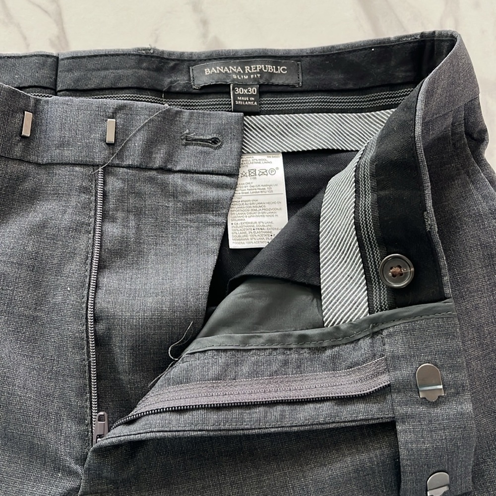 Bananas Republic Slim Fit Pants - Picture 2 of 4
